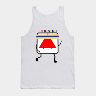 Cute Boston Citgo Sign Running Tank Top